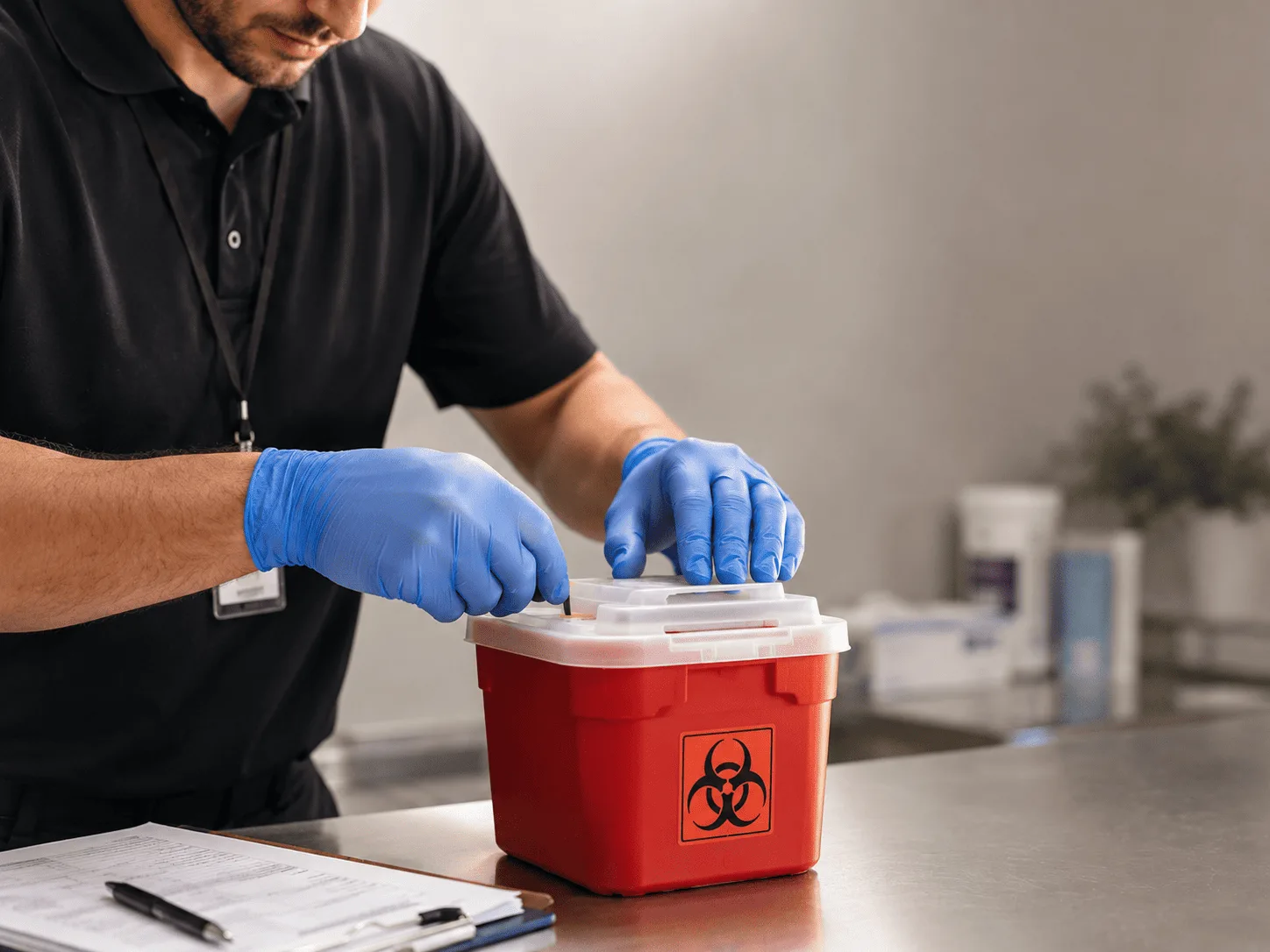Why choose Sharps Waste Disposal in Hulbert, MI